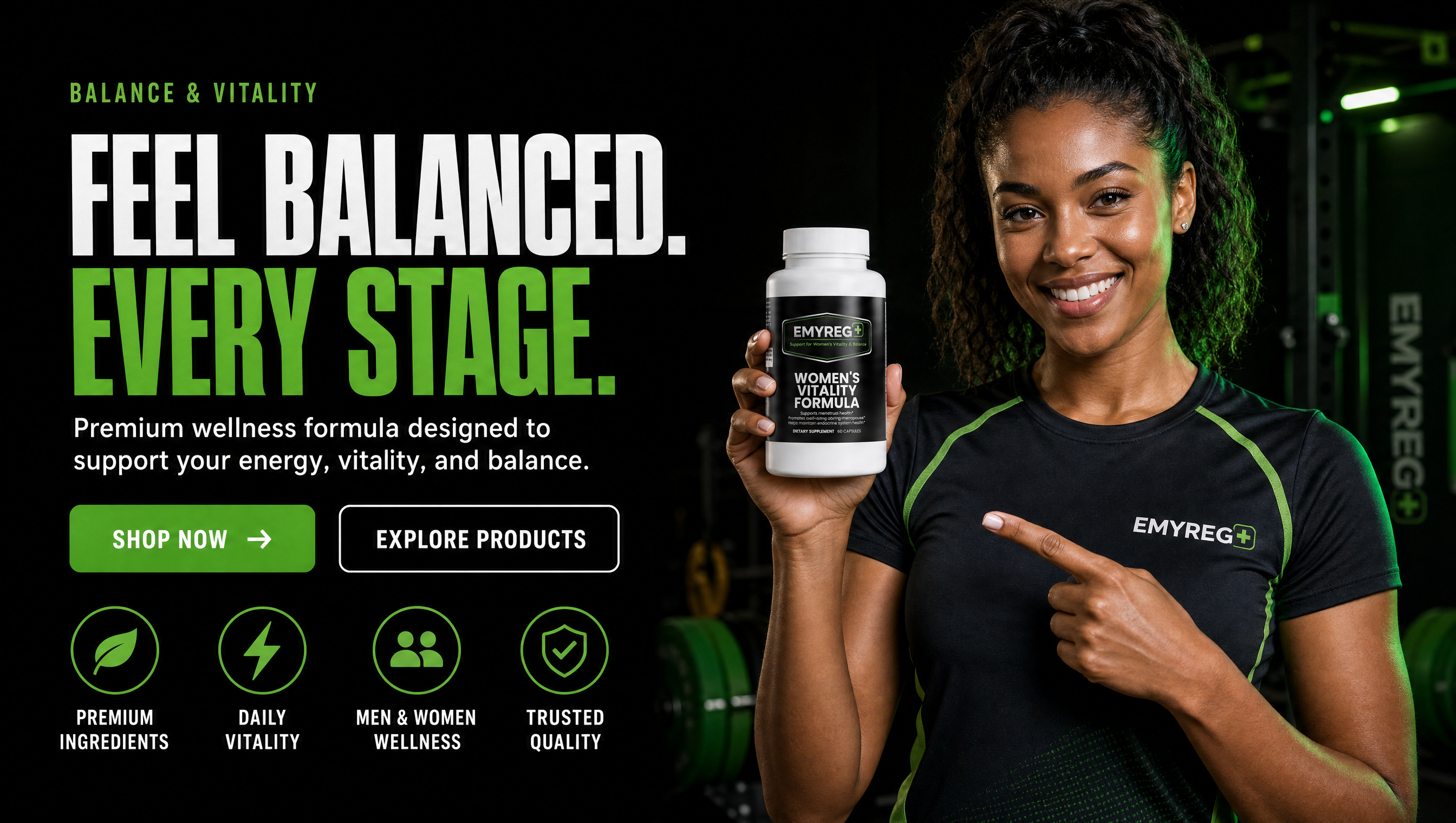 Women's Vitality Formula hero banner